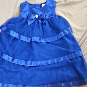2T‎ Gymboree Elegant Blue Kids Dress with Bow